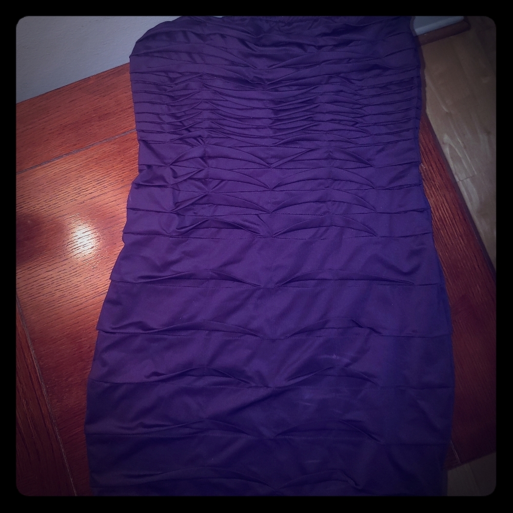 Strapless dress